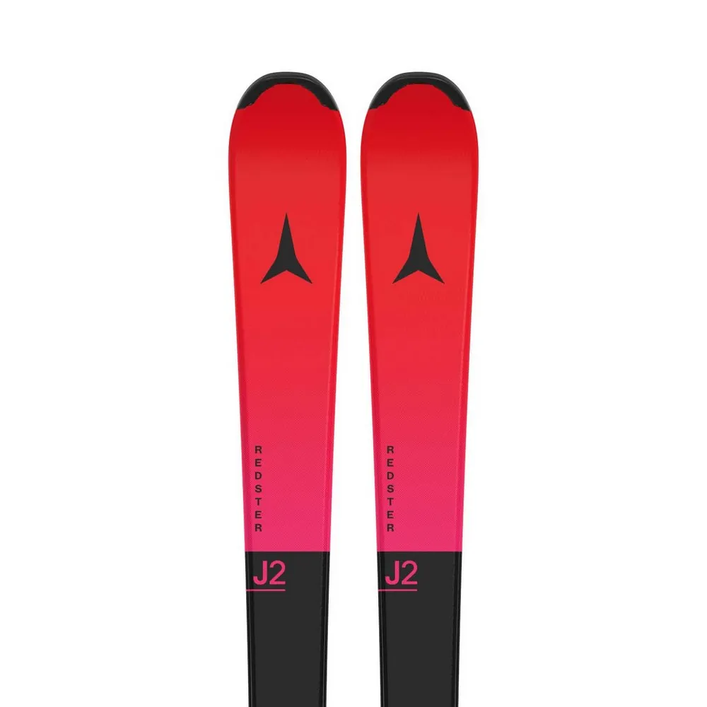 Atomic Redster J2 130-150+L 6 GW junior alpine skis pack