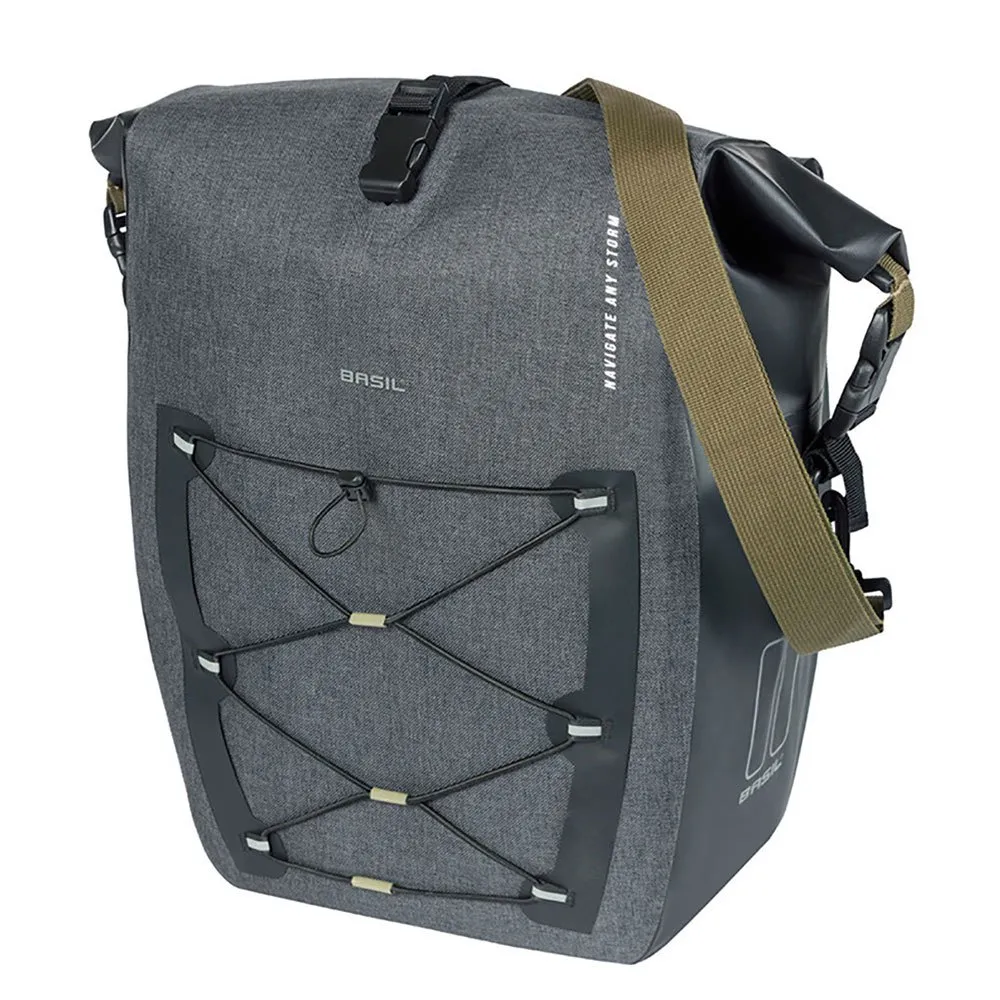 Basil Navigator Storm Hook pannier 25-31L