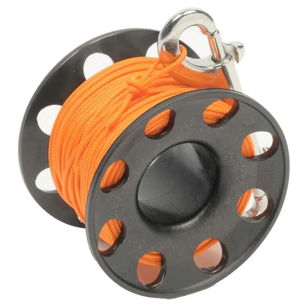 Best Divers Tech Reel F31 Orange Line 1.5 mm Spool