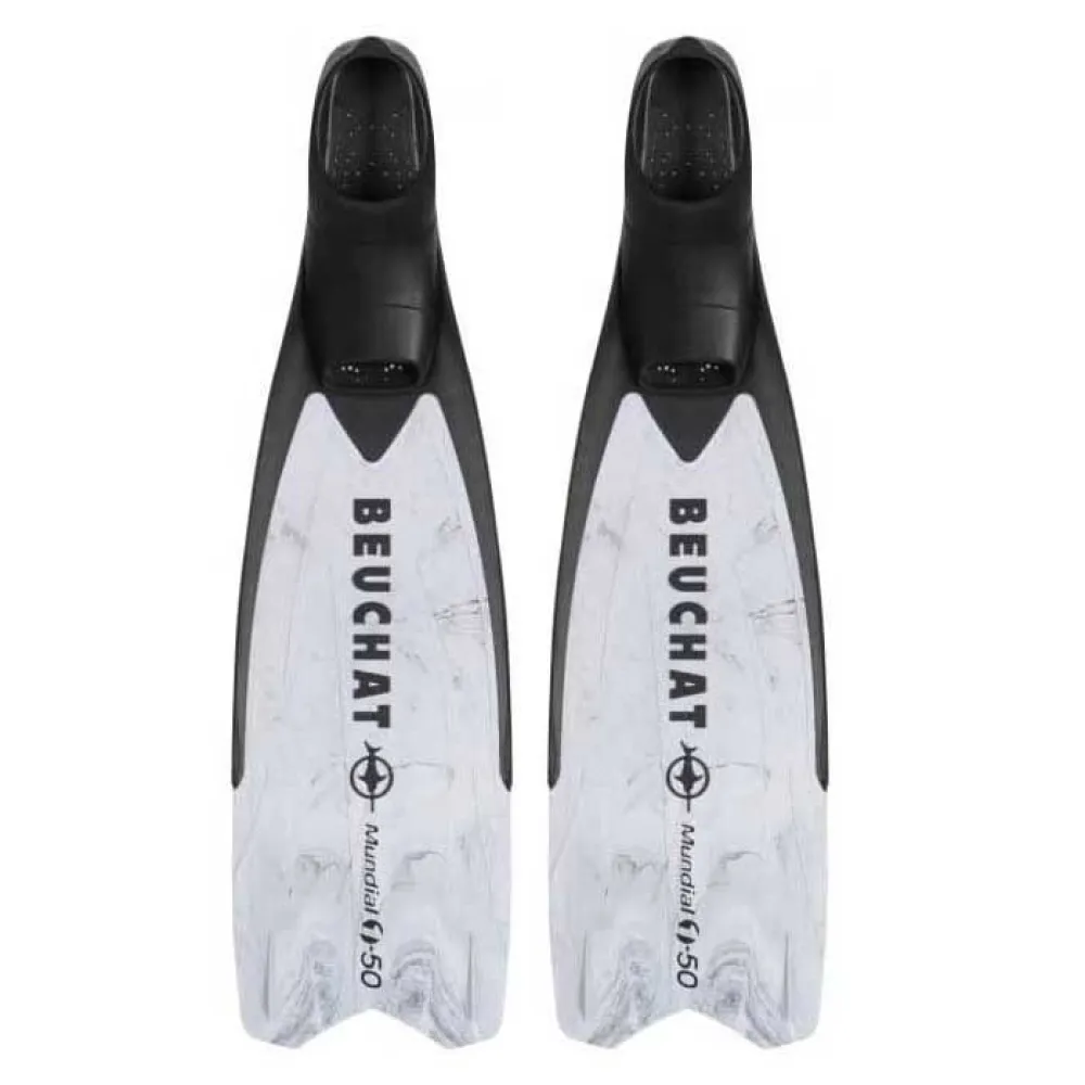 Beuchat Mundial One-50 Soft Flex freediving fins