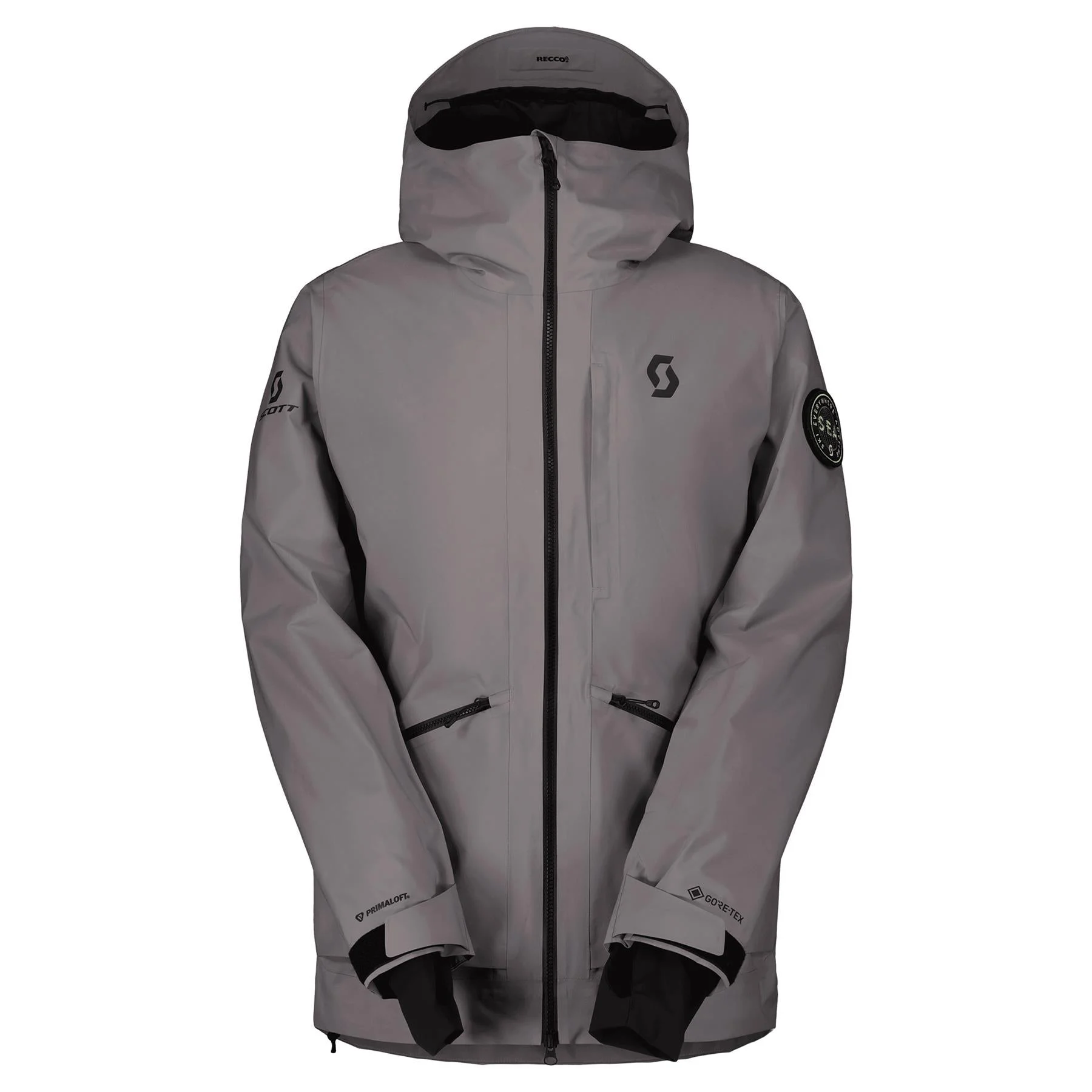 Scott Vertic GTX 2L Primaloft Mens Jacket Evening Grey