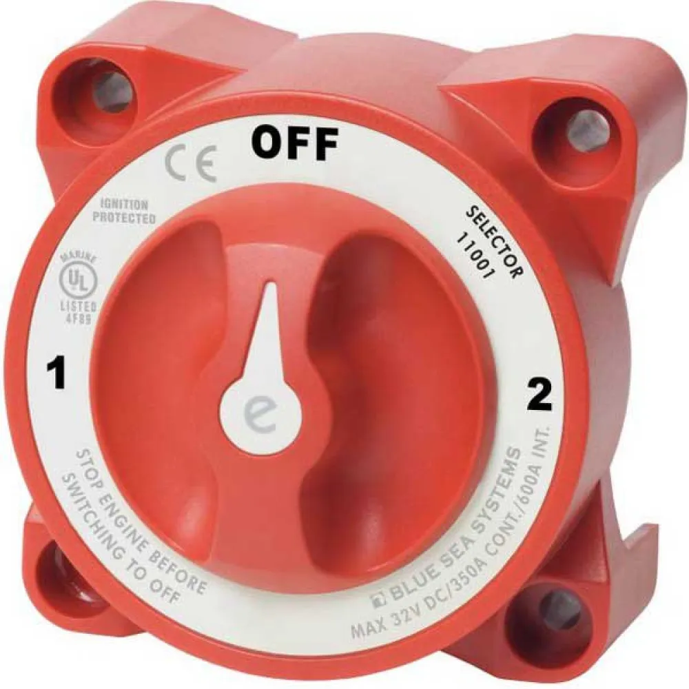 Blue Sea Systems 0-1-2 Battery Switch