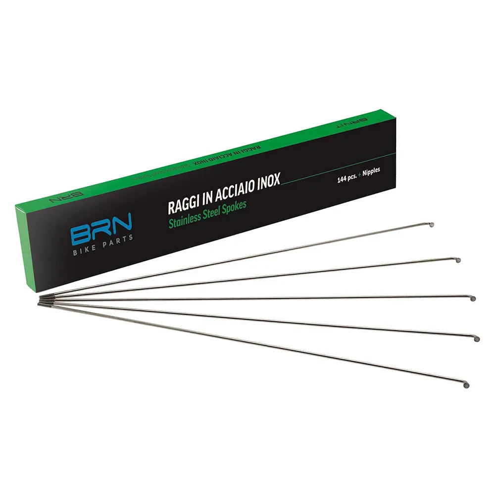 Brn Stainless Steel 2 mm spokes 144 units