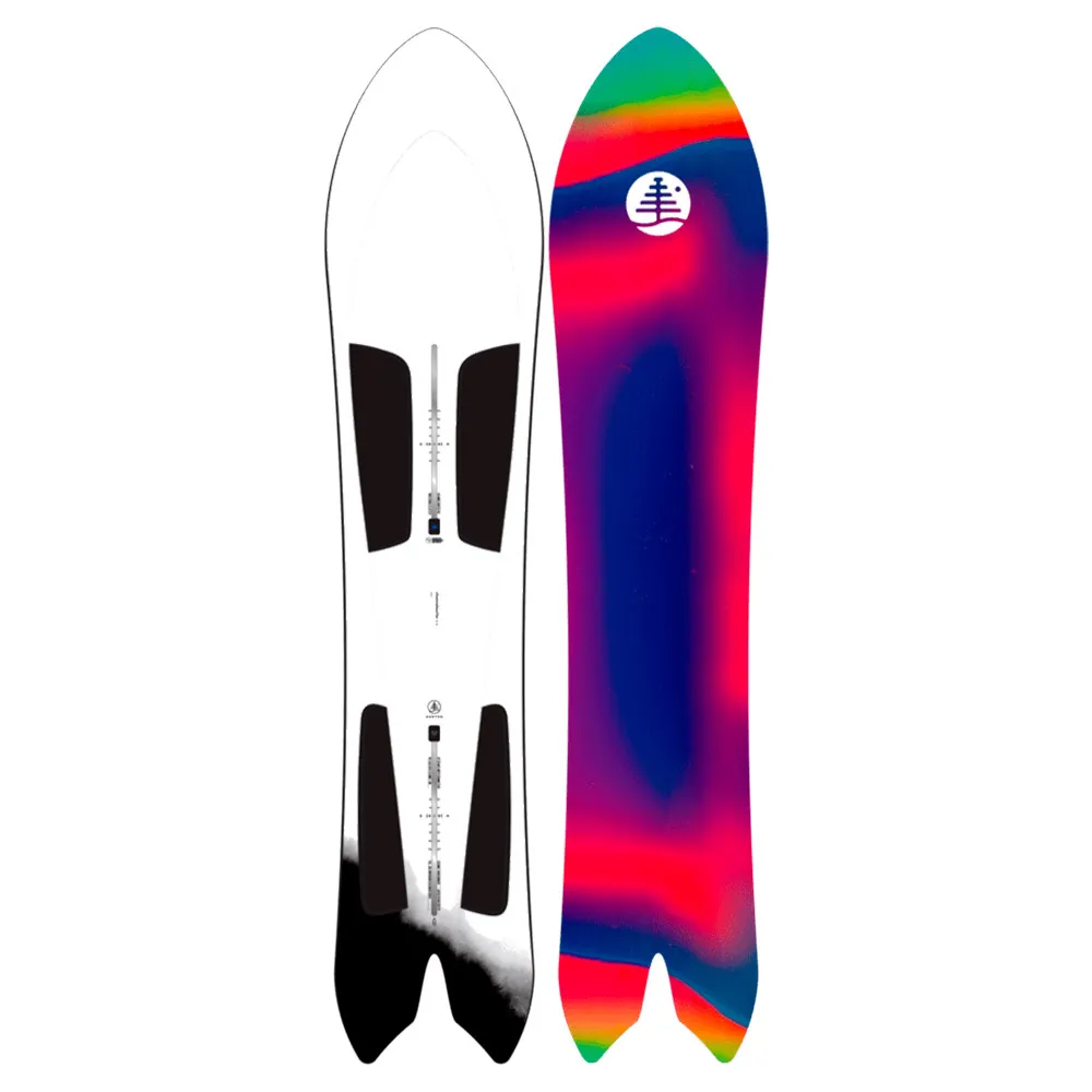 Burton 3D Family Tree Channel Surfer Flat Top snowboard