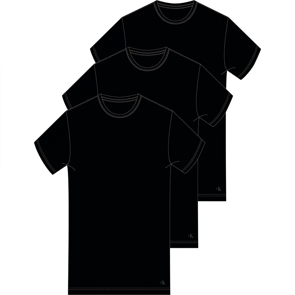Calvin Klein LV00NB4185 short sleeve base layer 3 units