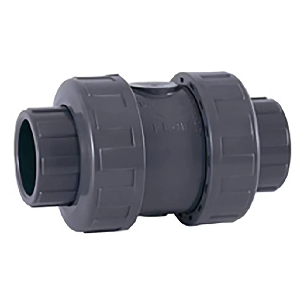Cepex 09017 PVC-U Ø75 check valves spring series EPDM o-rings solvent socket