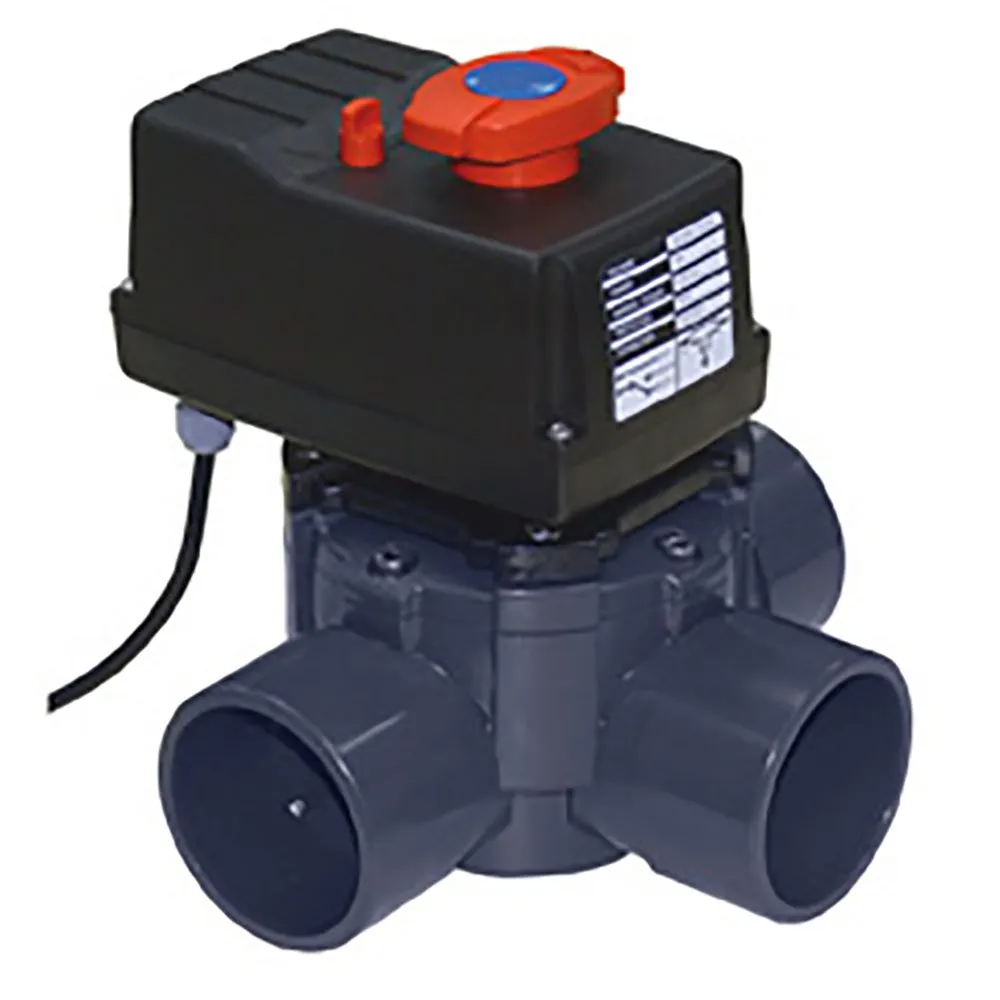Cepex 41864 230VAC 90º Ø63-75 electric rotary disc valves
