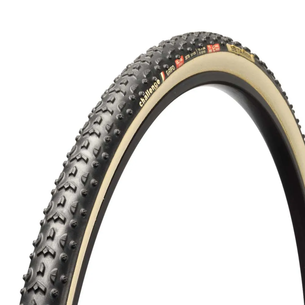 Challenge Grifo Seta Extra 1000+ Tubular 700C x 33 gravel tyre