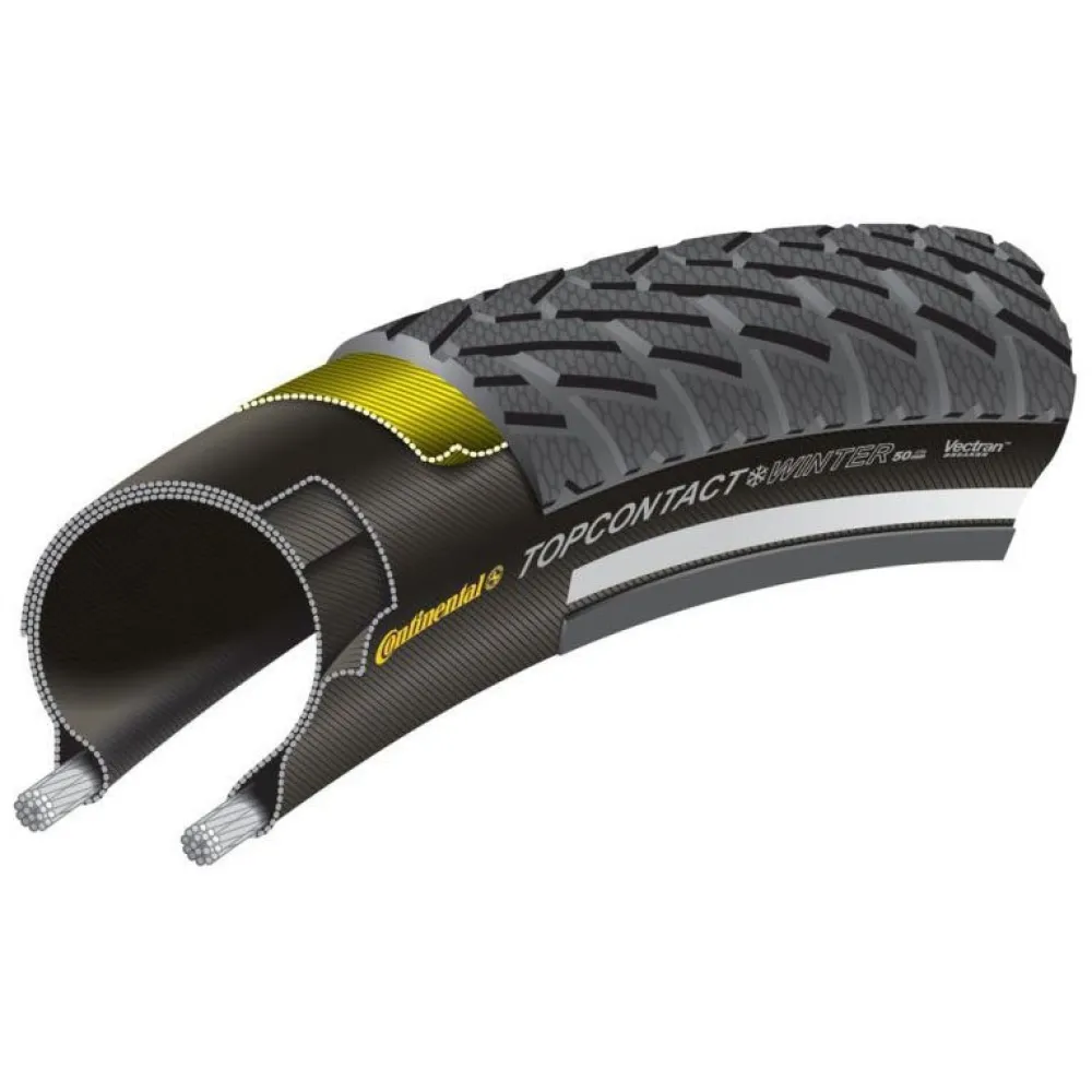 Continental Top Contact II Winter Premium Tubeless 700C x 35 urban tyre