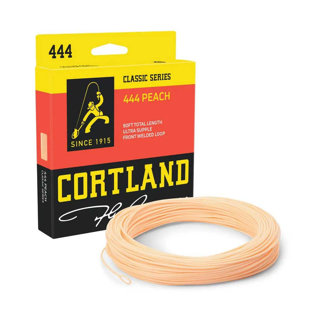 Cortland 444 Peach WF 27 m fly fishing line