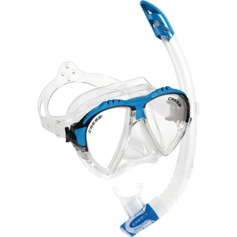 Cressi Matrix and Gamma snorkeling set