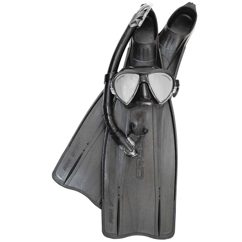 Cressi Pro Star snorkeling set