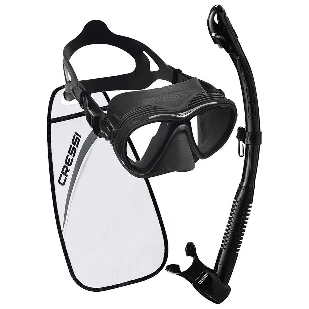 Cressi Quantum Itaca Ultra Dry snorkeling set