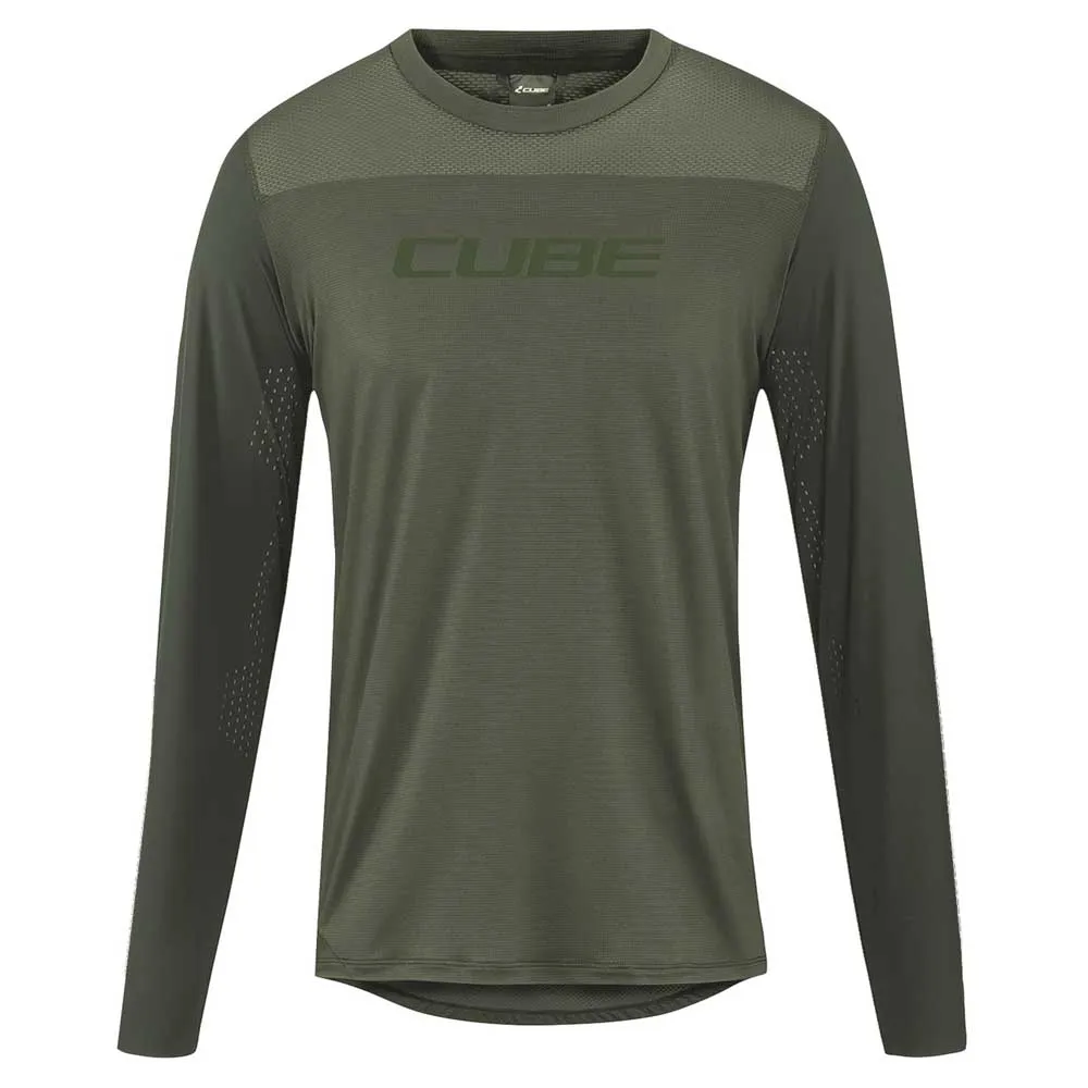 Cube Pro TM long sleeve enduro jersey