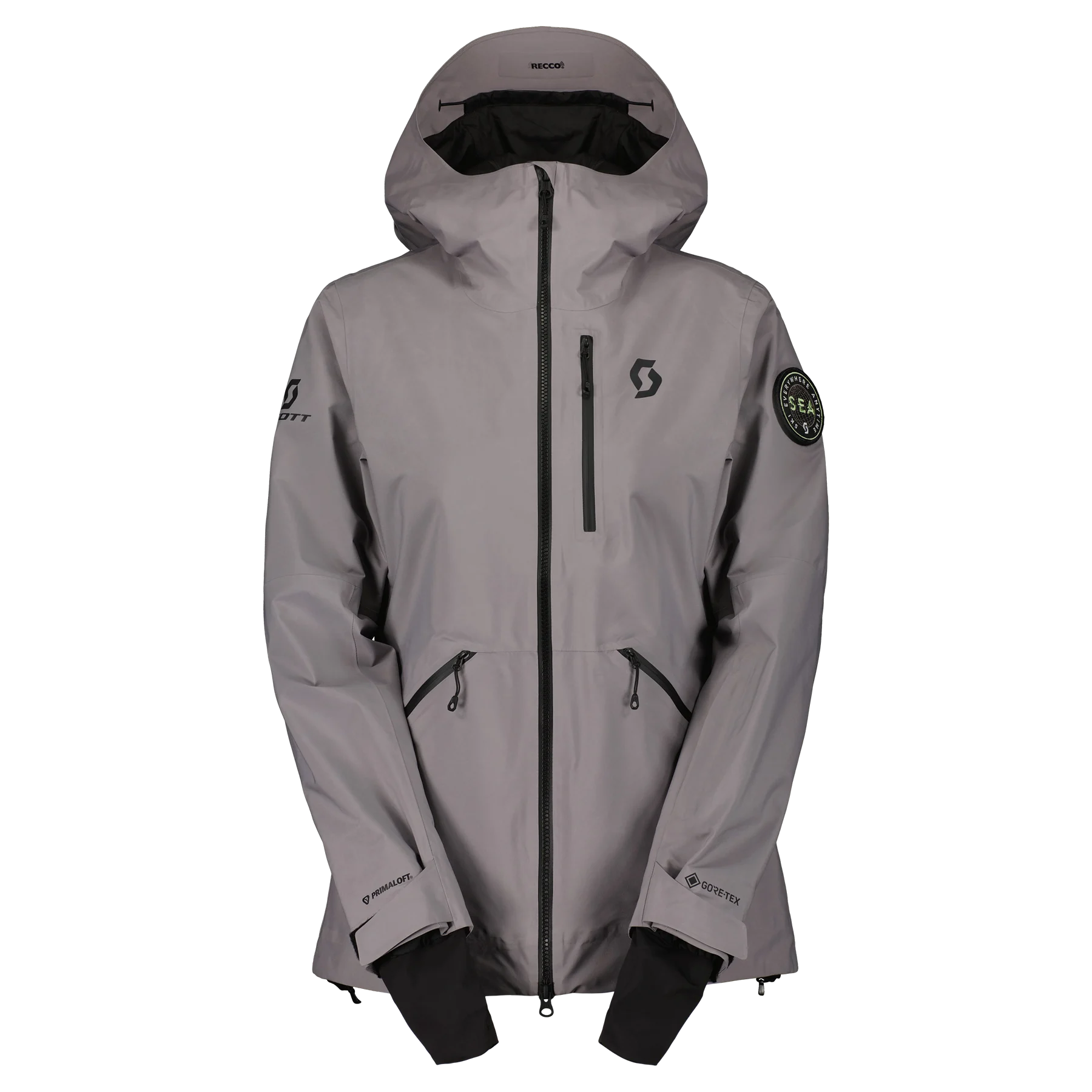 Scott Vertic GTX 2L Primaloft Womens Jacket Evening Grey