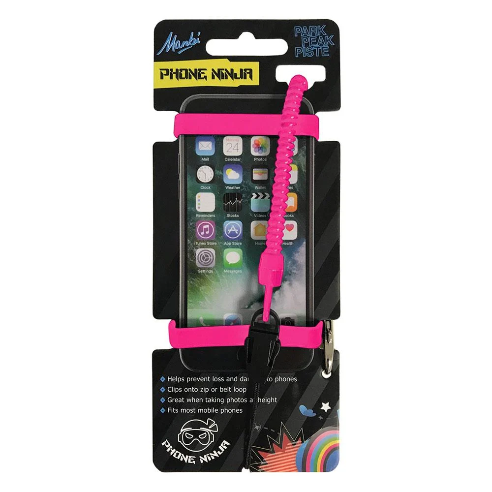 Manbi Phone Ninja - Mobile Phone Leash Pink