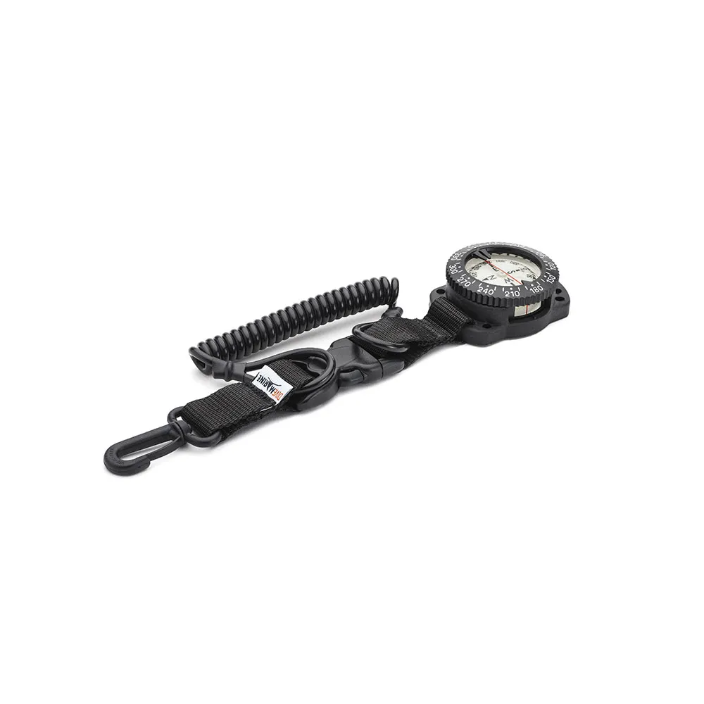 Divemarine Spherical Dive With Polyuretane Coil Lanyard Ø 60 mm compass