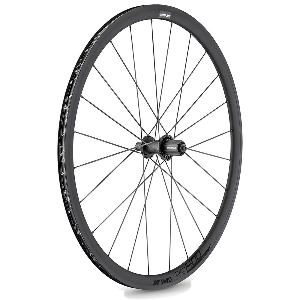 DT Swiss PR 1400 Dicut 32 Tubeless road rear wheel