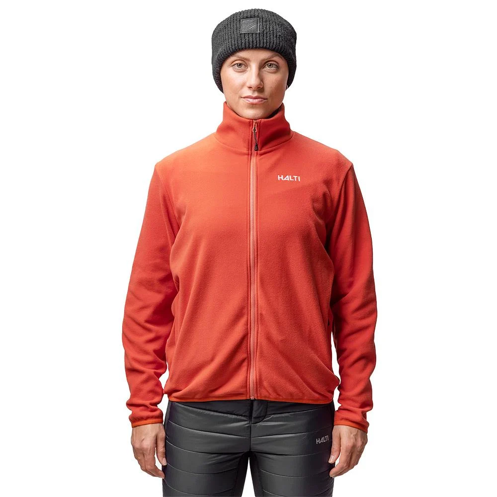 Halti Rockmoon Womens Fleece Jacket Paprika Red
