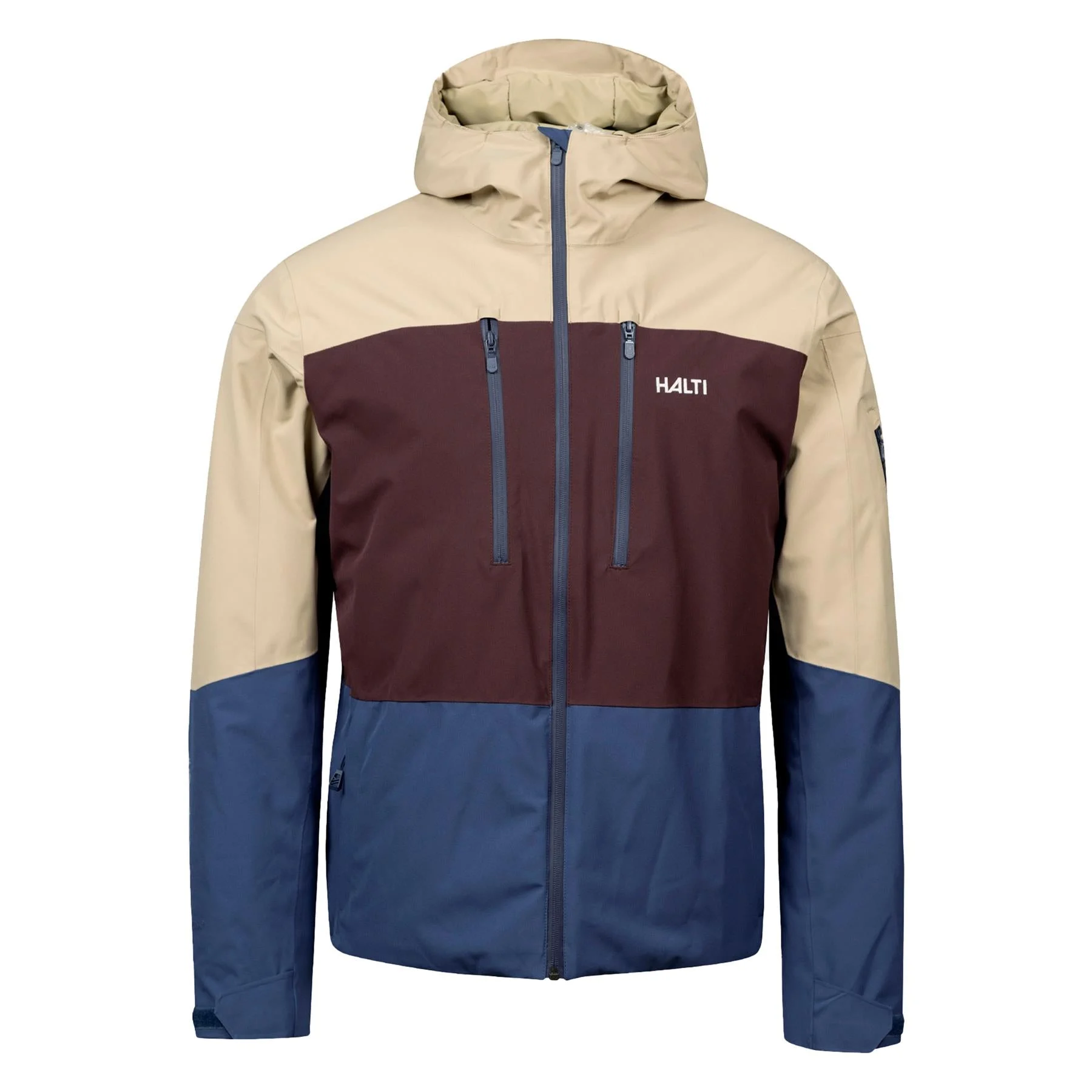 Halti Melvik DX Mens Jacket Fudge Maroon Red