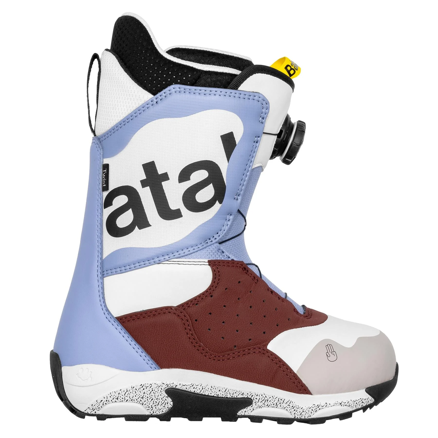 Bataleon Twist BOA Womens Snowboard Boots Burgundy/Creme 2026