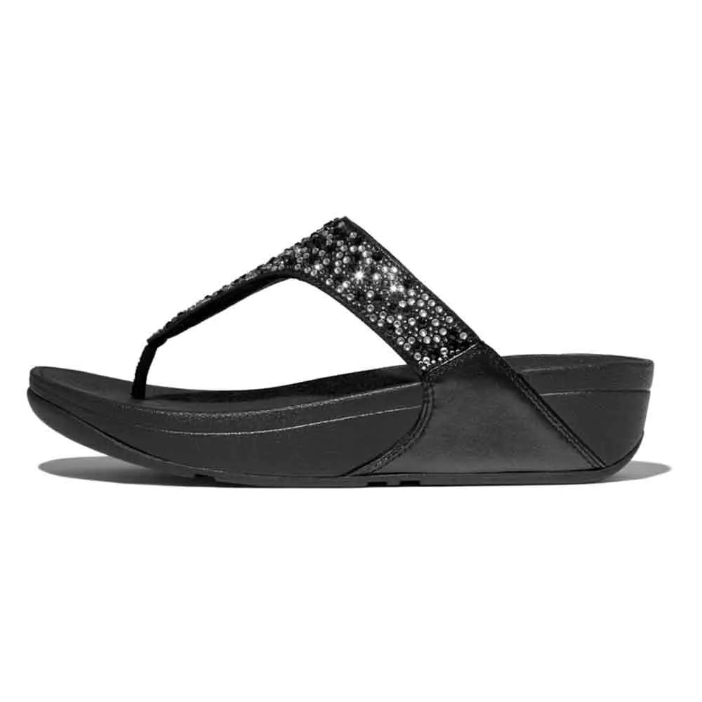 Fitflop Lulu Crystal-Mix Toe-Post sandals
