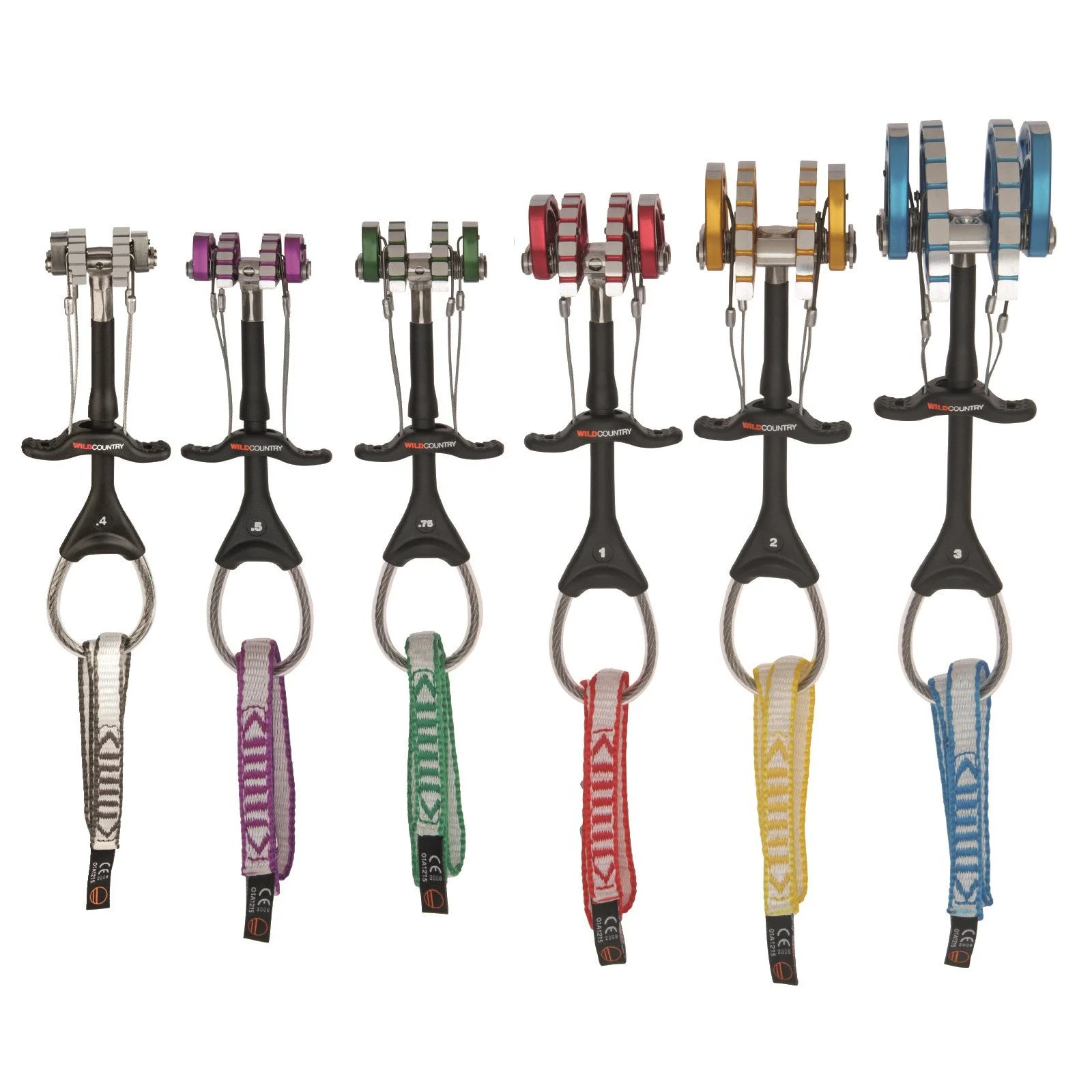 Wild Country Friend Set 0.4, 0.5, 0.75, 1, 2, 3