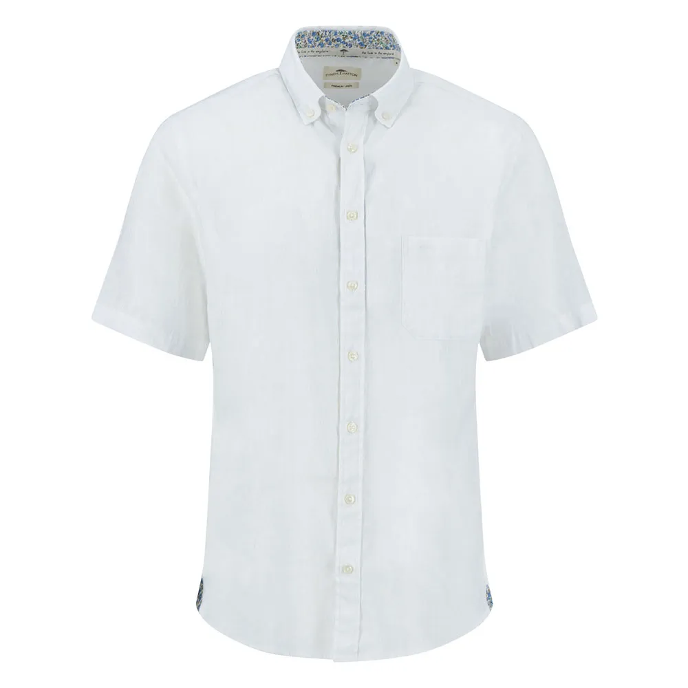 Fynch Hatton 15057001 Summer Linen short sleeve shirt