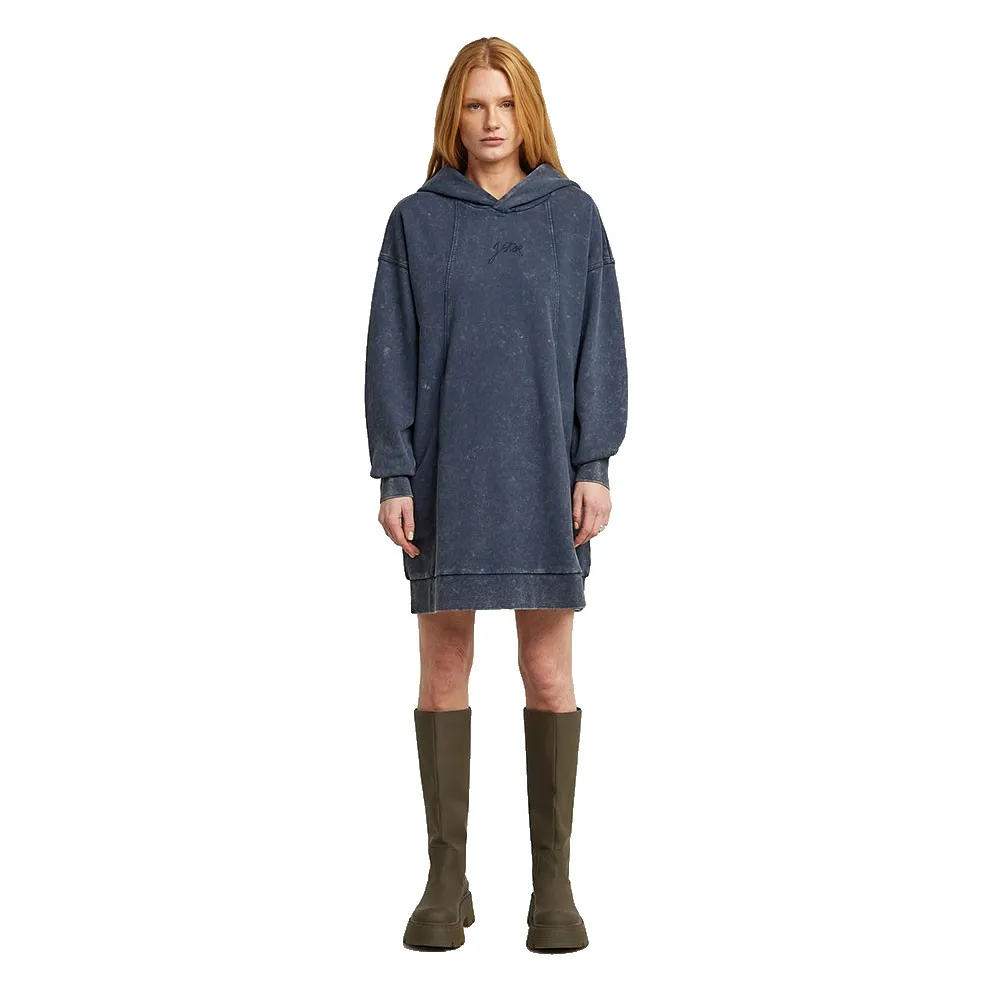 G-Star A Line Hoded long sleeve dress