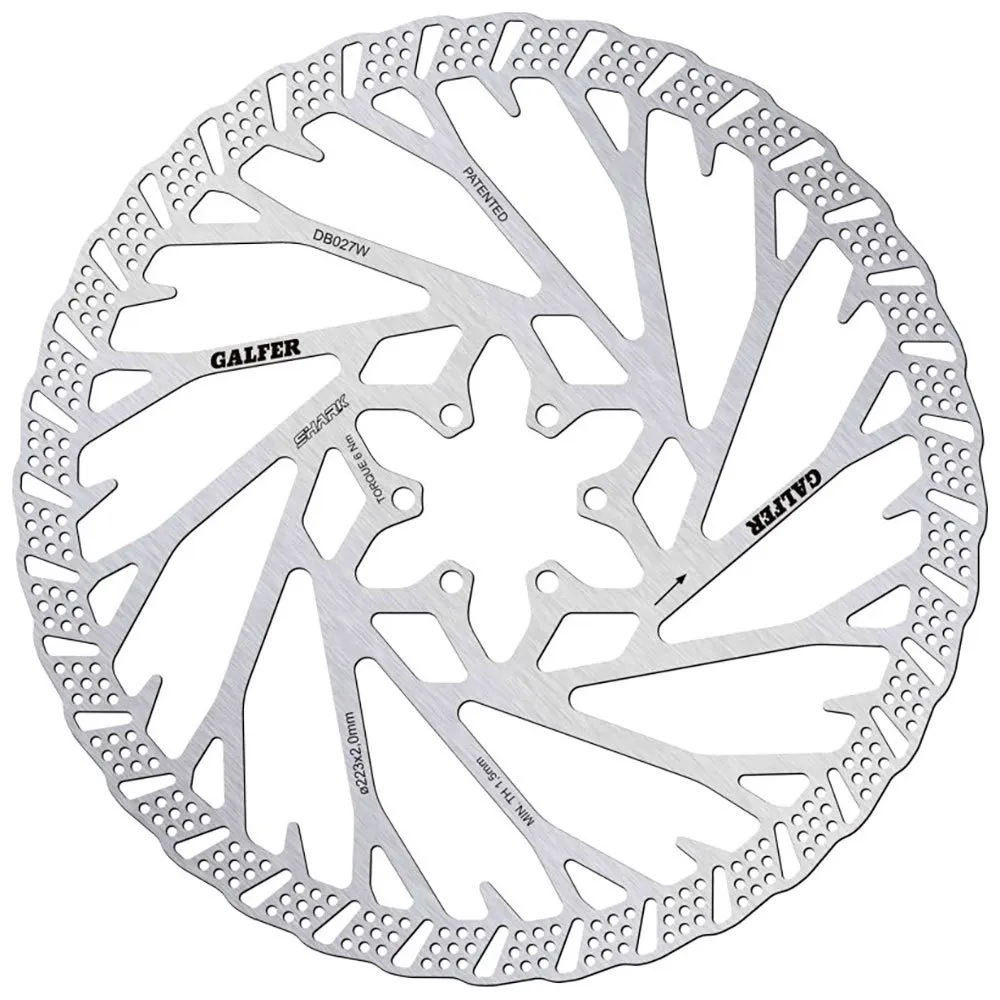Galfer Wave Shark 6B 1.8 mm brake disc