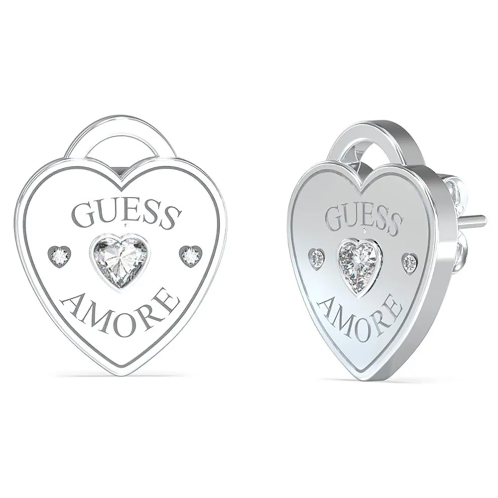 Guess Amore Heart Studs earrings