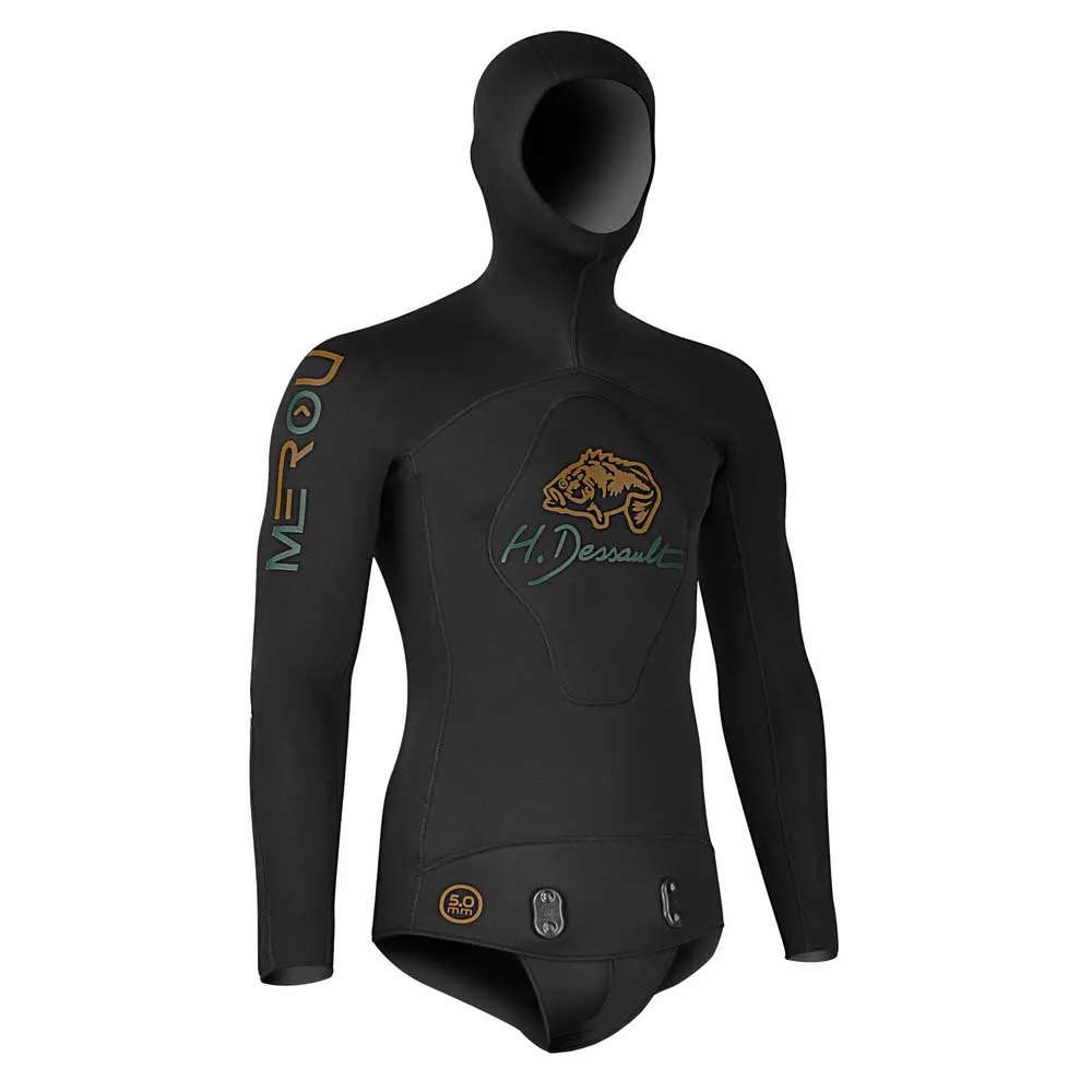 H.dessault By C4 Merou 7 mm spearfishing jacket