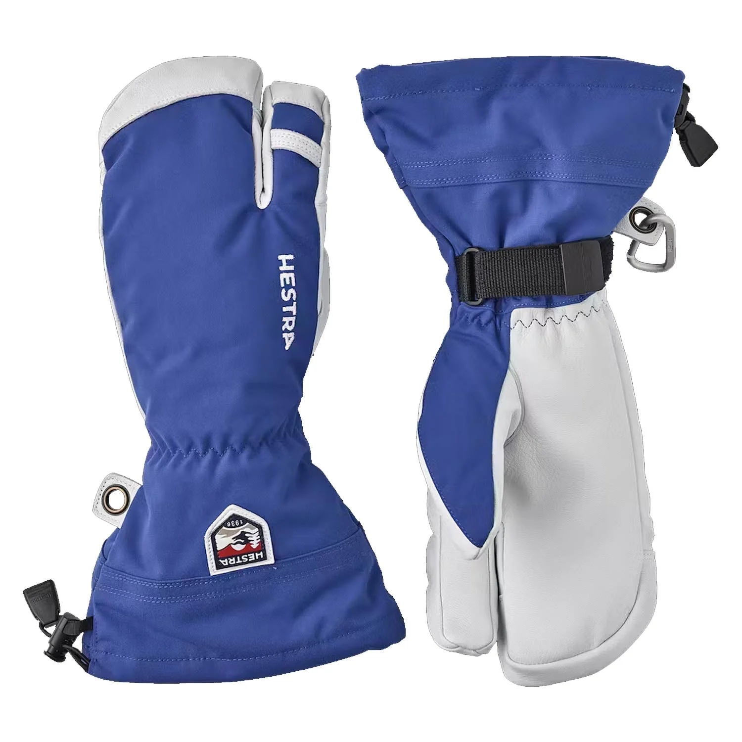 Army Leather Heli Ski 3-Finger Gloves