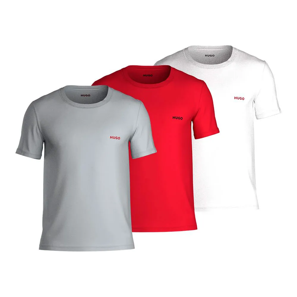 HUGO 50532811 short sleeve base layer 3 units refurbished