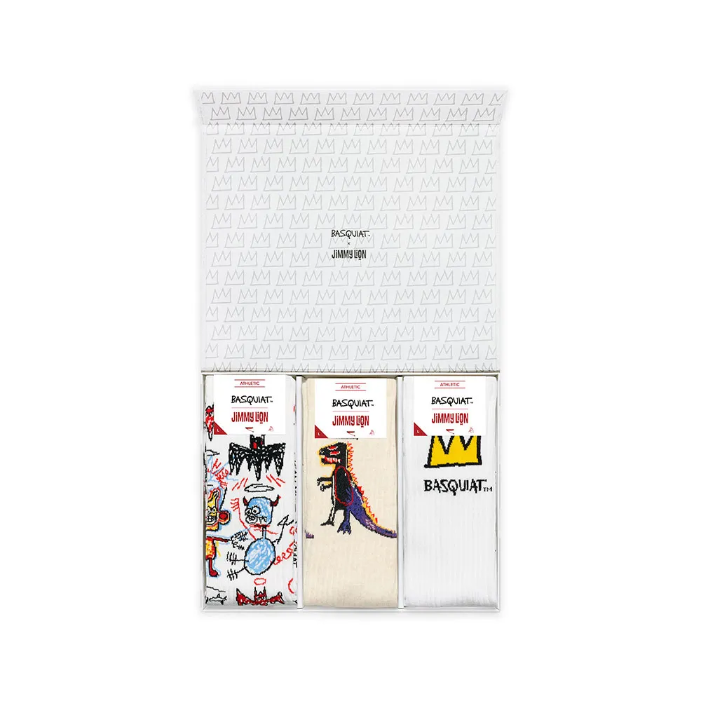 Jimmy Lion Athletic Basquiat long socks 3 pairs