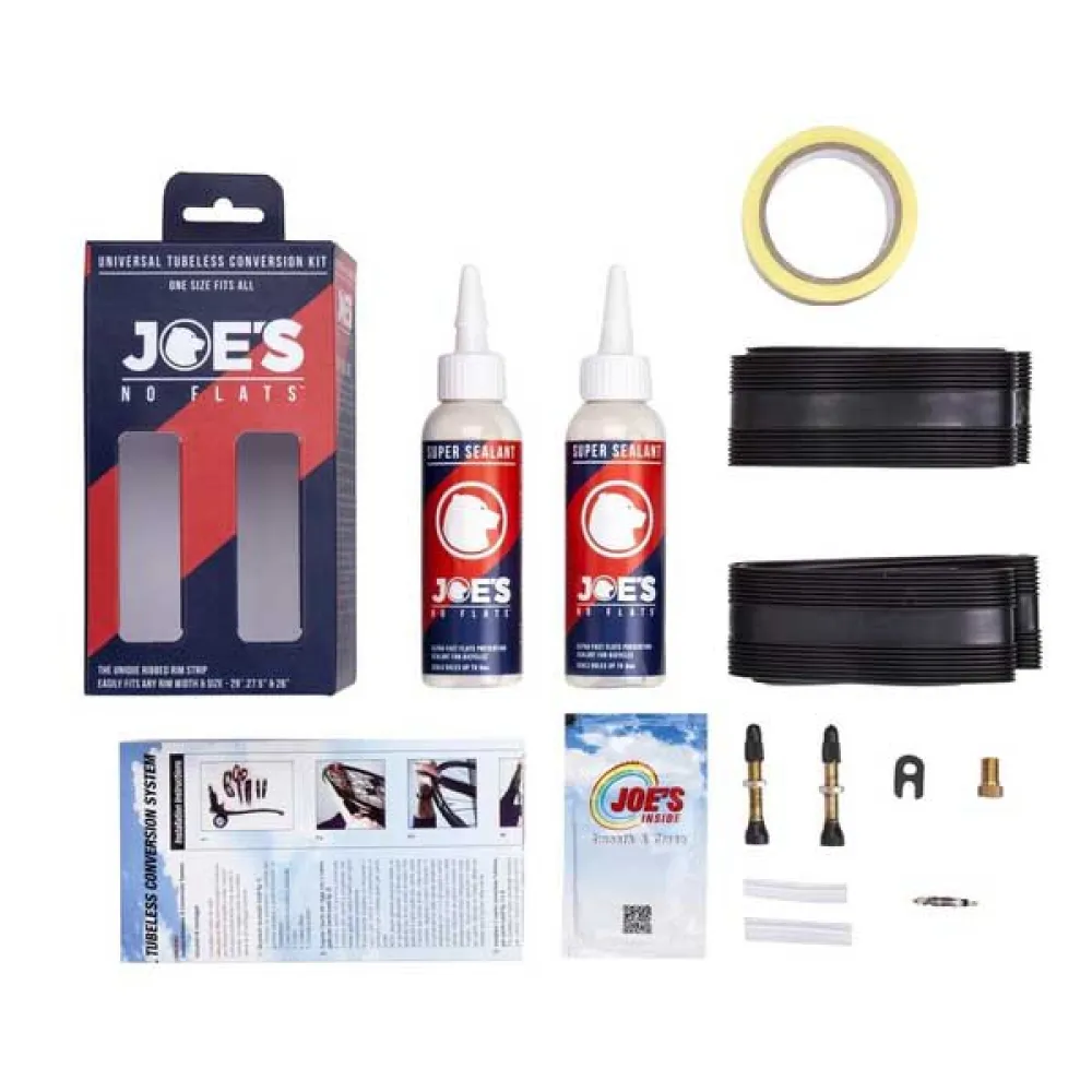 JOE´S Universal MTB 26/27.5/29´´ tubeless kit