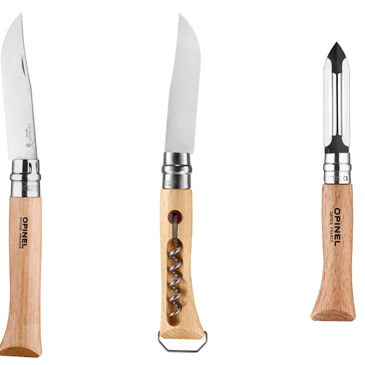 OPINEL KIT NOMADE AVEC N°10 TB DECAPSULEUR UNICOLOR  - Camp knife