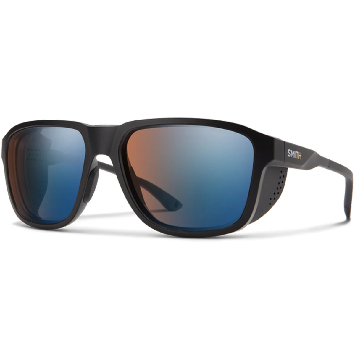 SMITH EMBARK MATTE BLACK CHROMAPOP GLACIER PHOTOCHROMIC COPPER BLUE MIRROR  - Lifestyle sunglasses