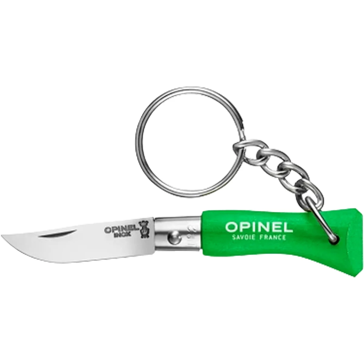 OPINEL N°02 PORTE-CLES VERT PRAIRIE  - Camp knife