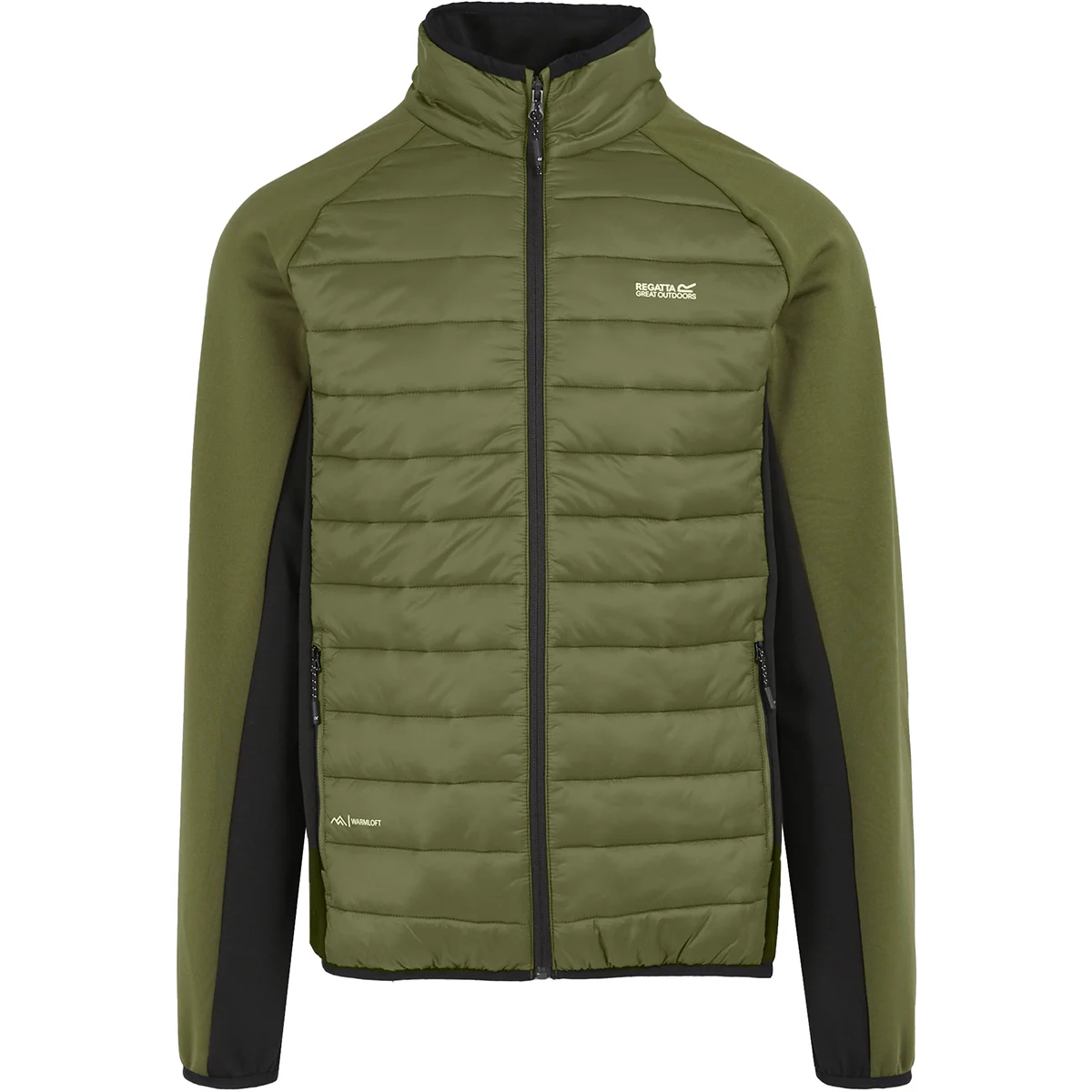 REGATTA CLUMBER IV HYBRID NEPHRITE GREEN/BLACK  - Ski down jacket