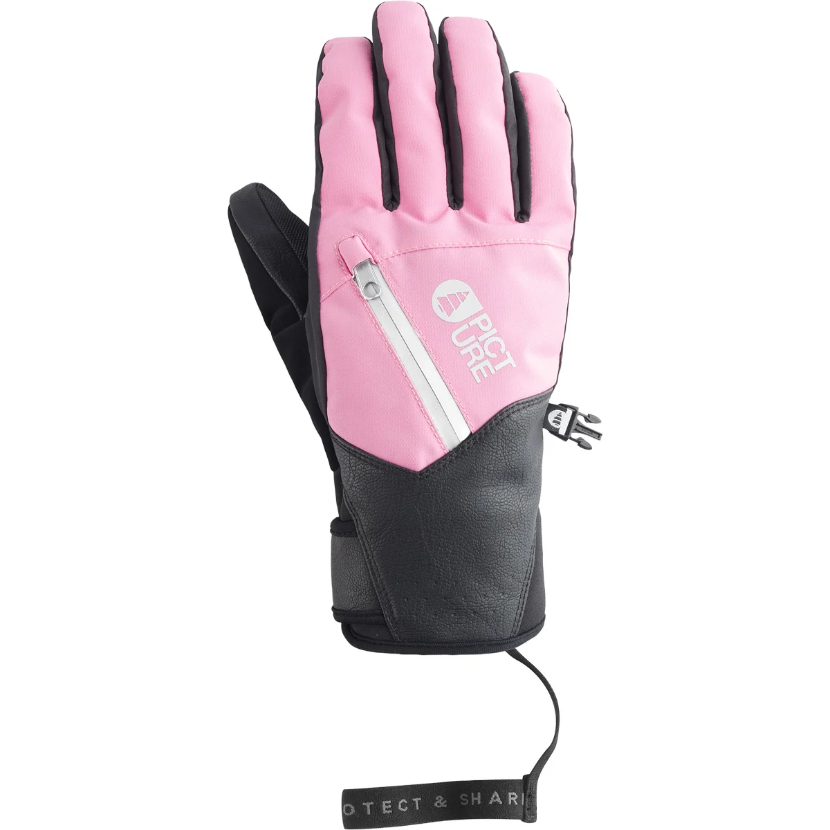 PICTURE KAKISA GLOVES SUPER PINK  - Ski gloves