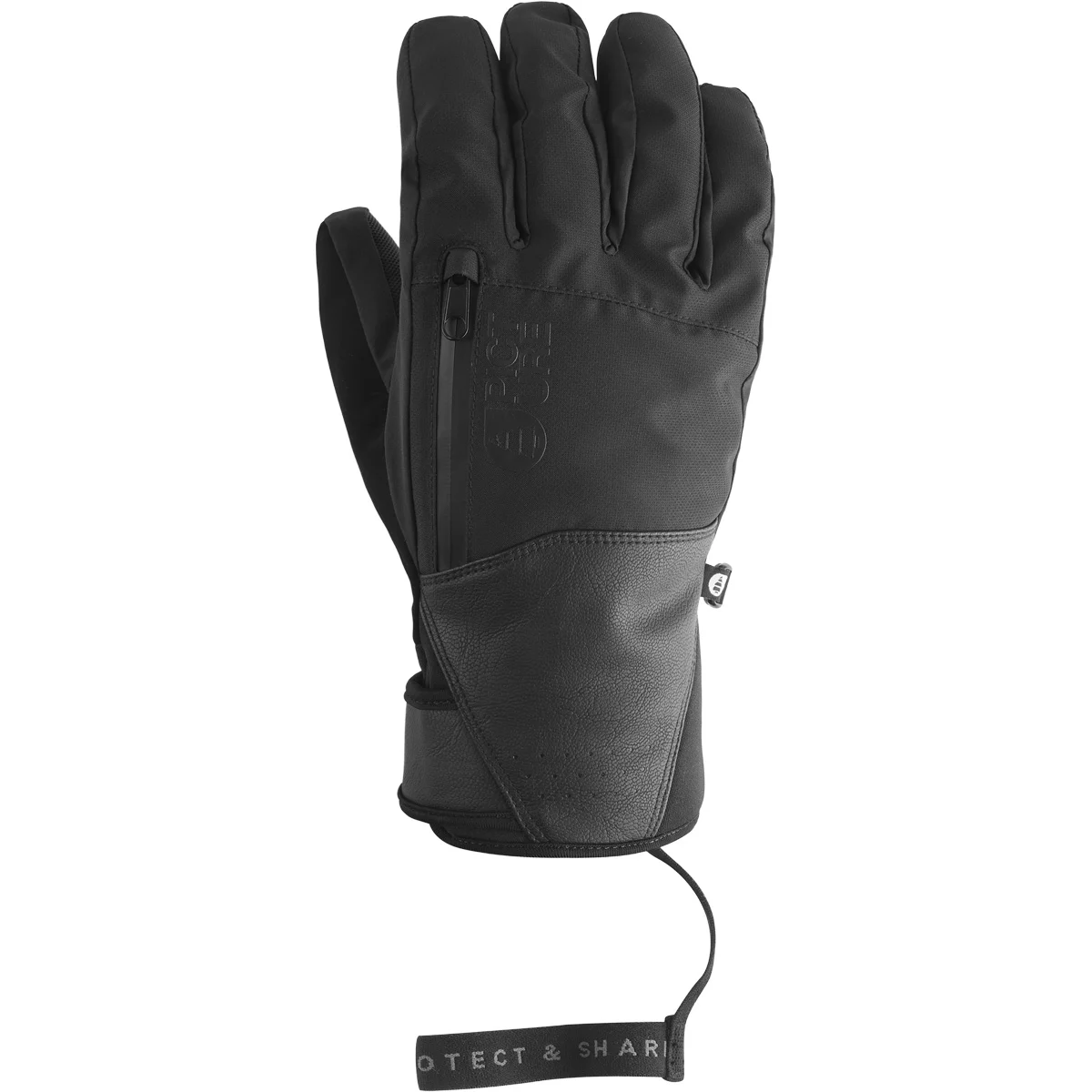 PICTURE MADSON GLOVES BLACK  - Ski gloves