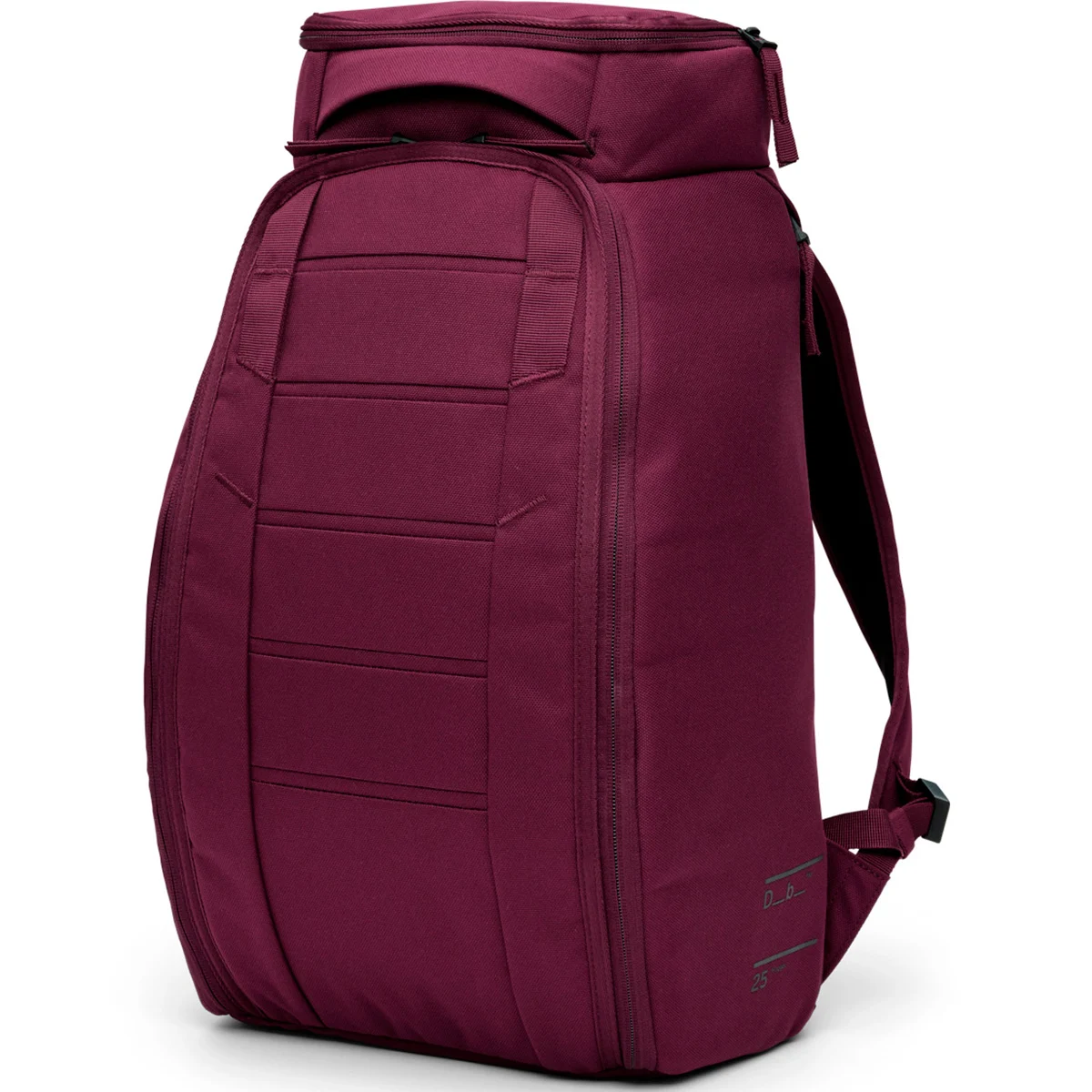 DB HUGGER BACKPACKL 25L GARNET RED  - Lifestyle backpack