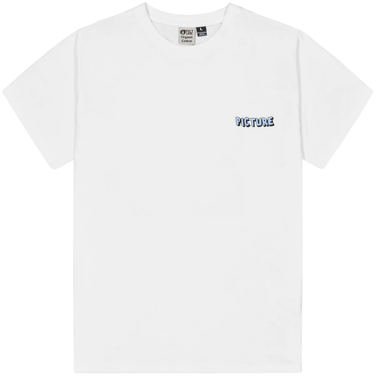PICTURE TONIC BANIE TEE WHITE  - T-shirt