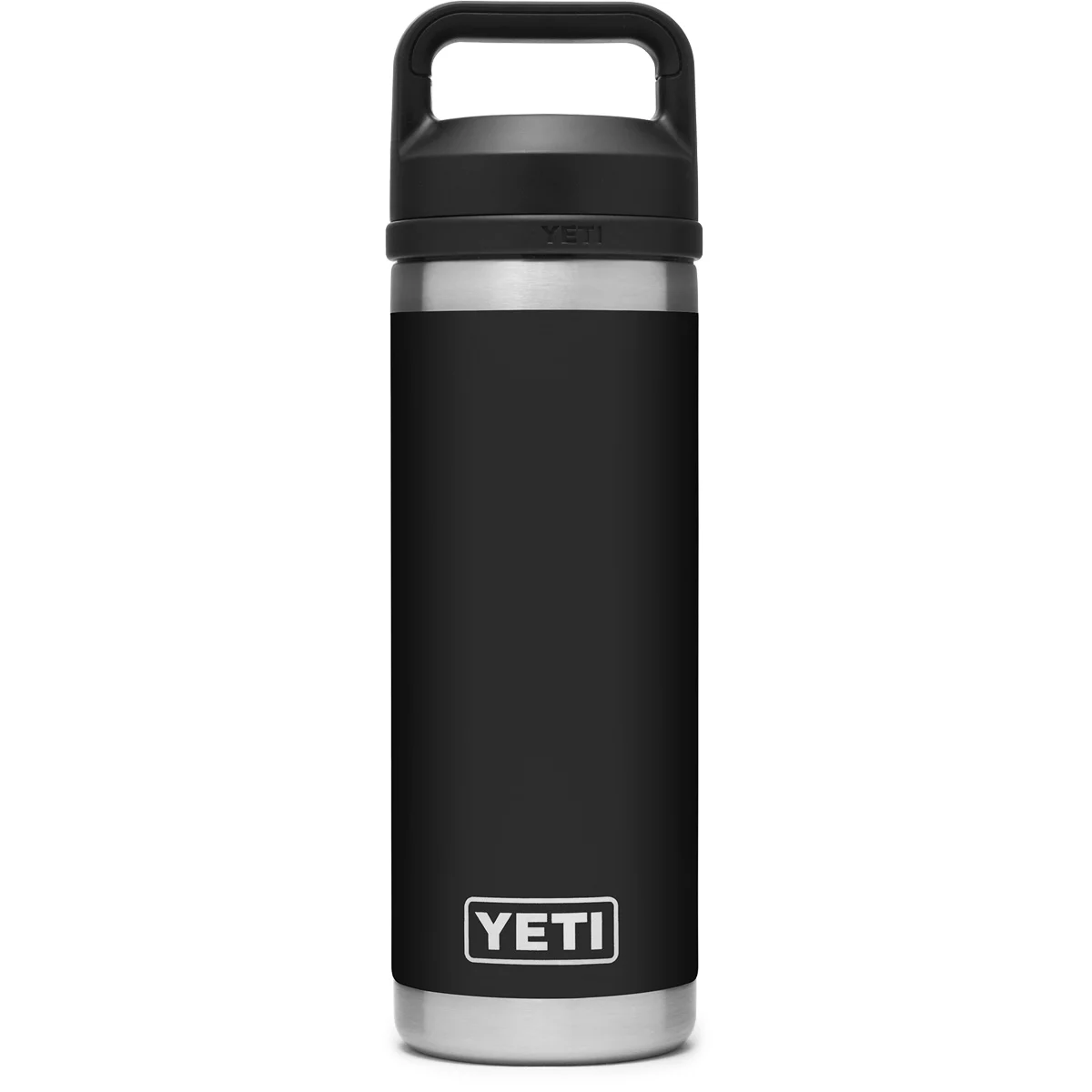 YETI RAMBLER 18 OZ BOTTLE CHUG BLACK  - Vacuum bottle