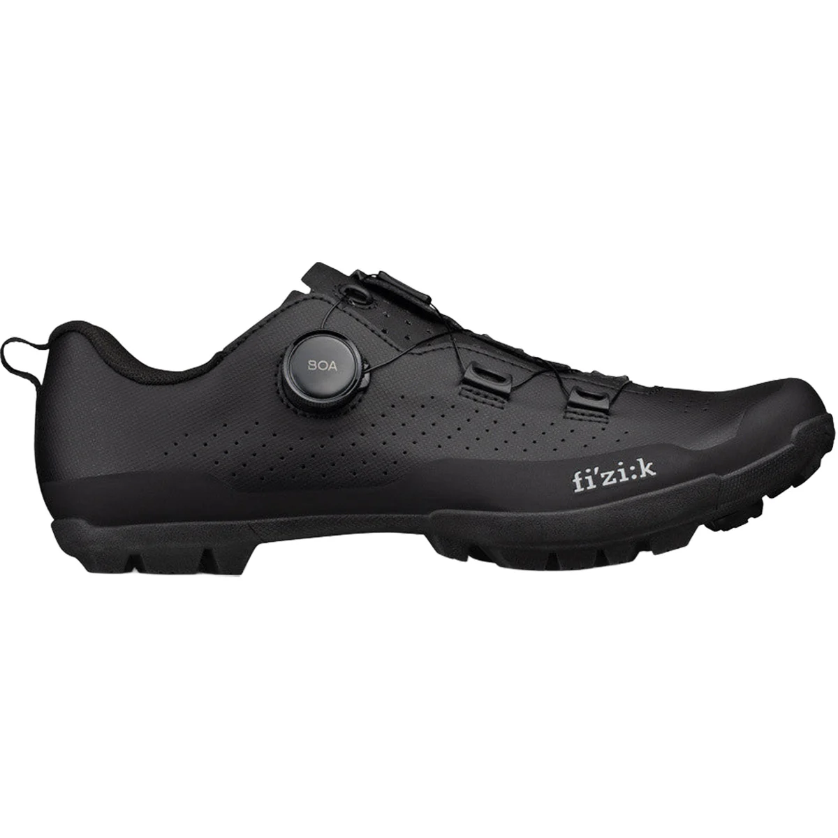 FIZIK TERRA ATLAS BLACK/BLACK  - Clipless mountain bike shoe
