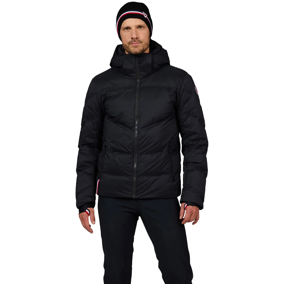 ROSSIGNOL LEGACY MERINO DOWN JACKET BLACK  - Ski jacket