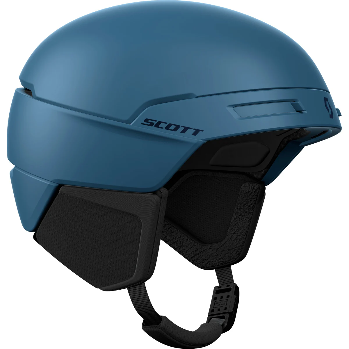 SCOTT FLOW PRO MIPS SOLID BLUE  - Ski helmet