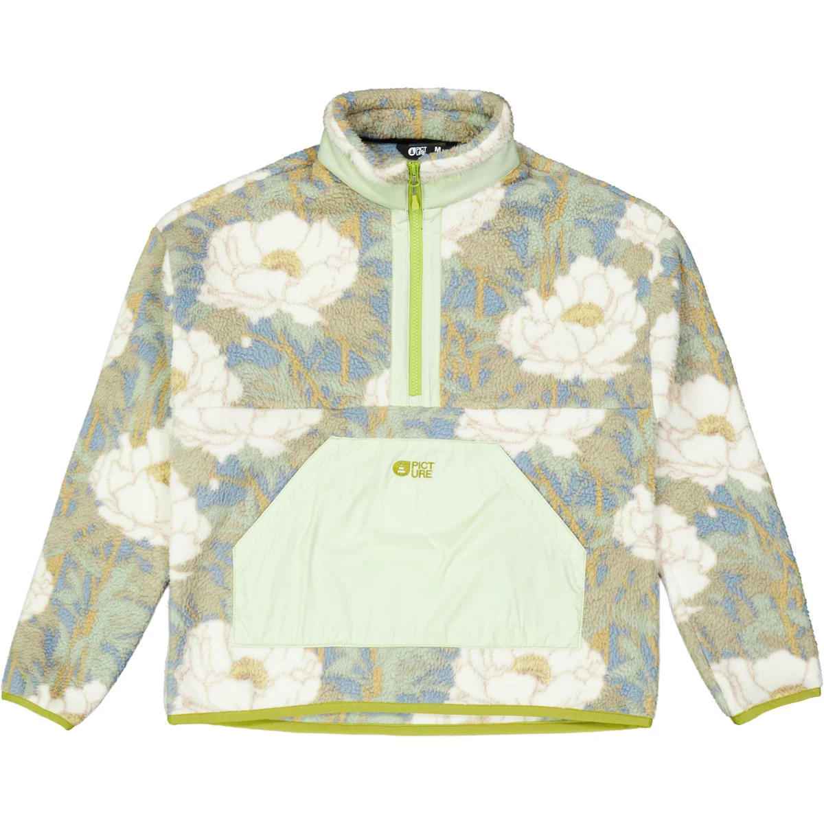 PICTURE ZELKOVA 1/4 PRINT FLEECE TIMELESS FLOWER PRINT  - Fleece sweatshirt