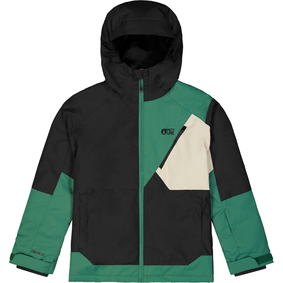 PICTURE DAUMY JACKET SMOKE PINE  - Ski jacket
